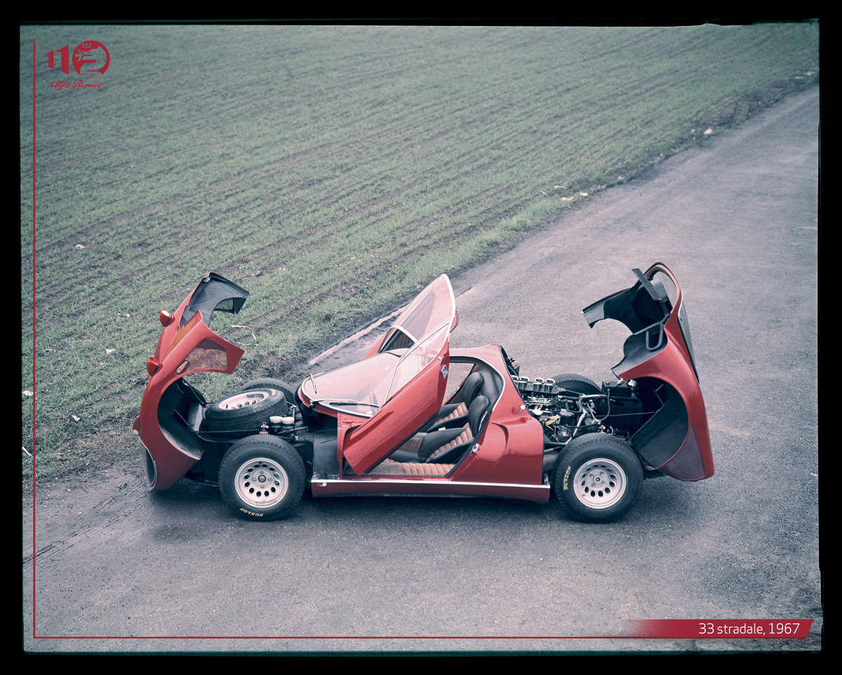 33-Stradale-1967_3 Alfa Romeo sigue presentando...